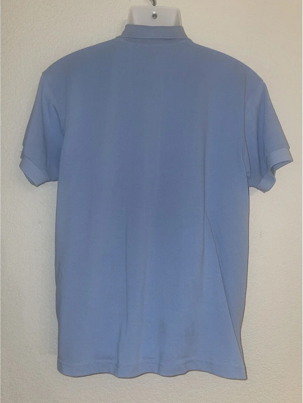 Rare Vintage Polo Ralph Lauren XL – Light Blue on Blue Pony Logo 100% Cotton